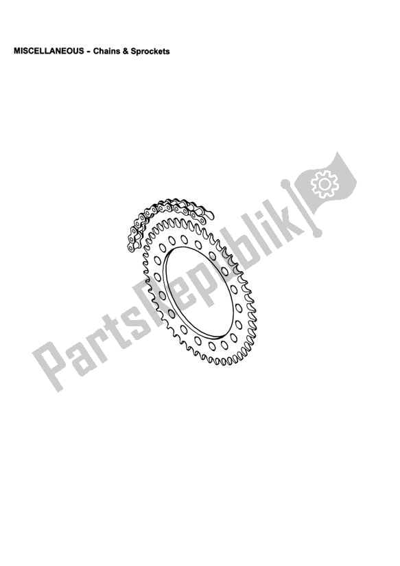 Tutte le parti per il Chains & Sprockets del Triumph Speedmaster EFI 865 2007 - 2014