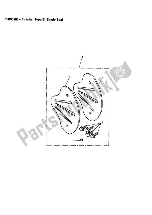 Tutte le parti per il Finisher Type B, Single Seat del Triumph Speedmaster EFI 865 2007 - 2014