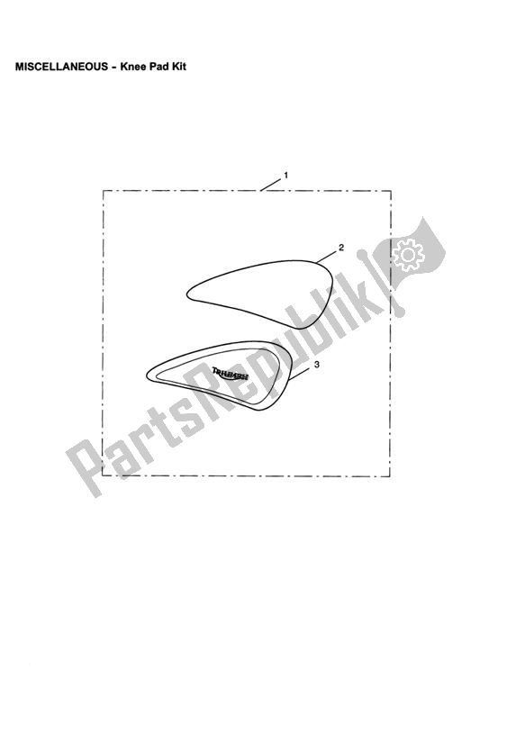 Wszystkie części do Zestaw Nakolanników Triumph Speedmaster EFI 865 2007 - 2014