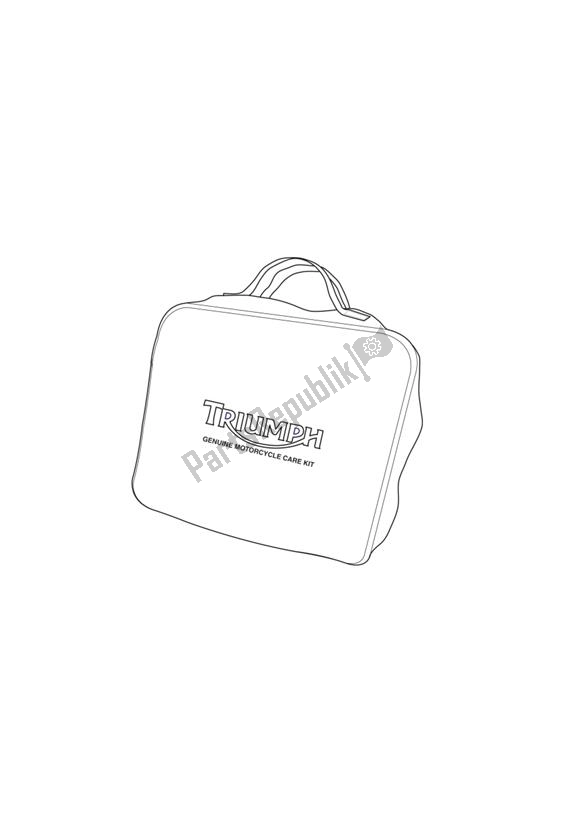 Tutte le parti per il Motorcycle Care Kit, Europe del Triumph Speedmaster EFI 865 2007 - 2014