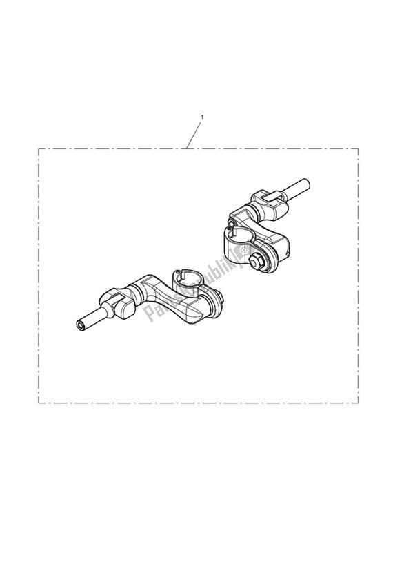 Tutte le parti per il Mount Adj. Assy, Pair del Triumph Speedmaster EFI 865 2007 - 2014