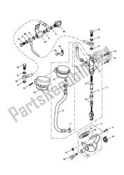 Rear Brake Master Cylinder, Reservoir & Pedal > 469049