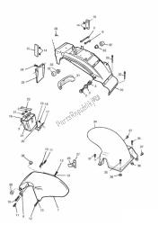 Mudguards/chainguard/battery Box Sprint Executive