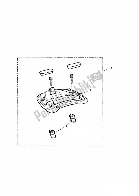 All parts for the Top Plate Conversion (from Vin 16922) of the Triumph Sprint Carburettor 885 1993 - 1998