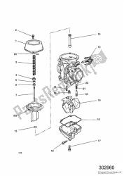 Carburettor Parts 3 Cyl (carb Assy 1240198-t0301)