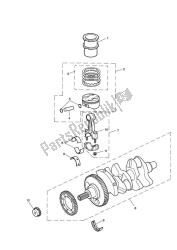 vilebrequin, bielles, pistons et chemises