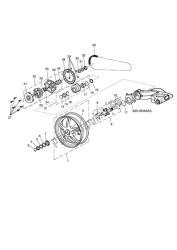 roue arrière et transmission finale