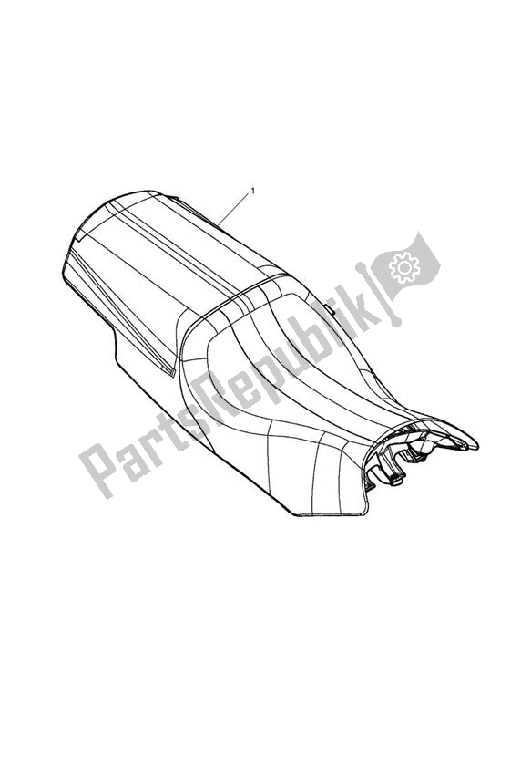 Todas las partes para Seat Assy, Gel de Triumph Sprint GT 1050 2011 - 2013