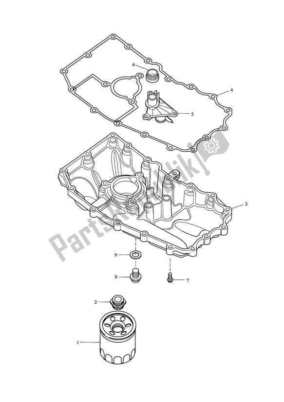 Todas las partes para Sumidero Y Accesorios de Triumph Sprint GT 1050 2011 - 2013