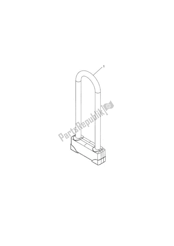 Todas las partes para U-lock 270 de Triumph Sprint GT 1050 2011 - 2013