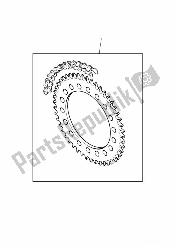 Todas las partes para Chains/sprockets de Triumph Sprint RS VIN: 139277 > 955 2002 - 2004