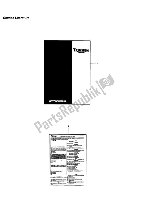 All parts for the Service Literature of the Triumph Sprint ST VIN: 139277-208166 955 2002 - 2004