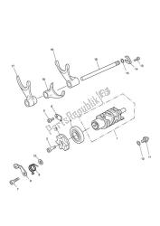 gear selector drum