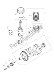 crankshaft, connecting rods, pistons & liners