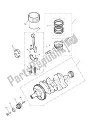 crankshaft, connecting rods, pistons & liners