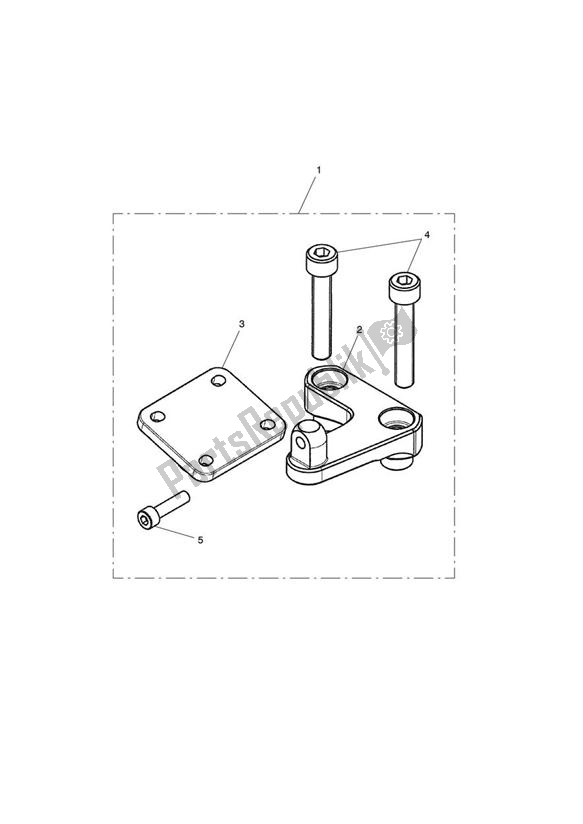 All parts for the Gps Mount Kit of the Triumph Street Triple VIN 560477 > 675 2013 - 2016