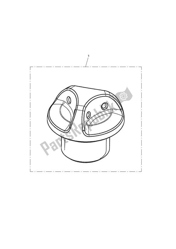 Wszystkie części do Oil Filler Cap, Red Triumph Street Triple R 675 2010 - 2012