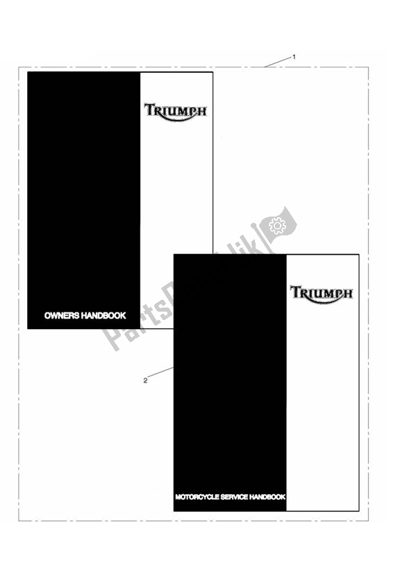 Wszystkie części do Podr? Czniki W? A? Cicieli Triumph Street Triple R 675 2010 - 2012