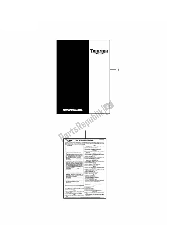 Todas las partes para Servicio De Literatura de Triumph Street Triple R 675 2010 - 2012