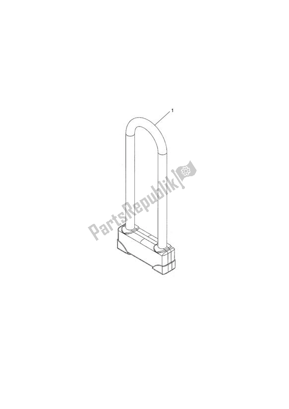 Todas las partes para U-lock 270 de Triumph Street Triple R 675 2010 - 2012