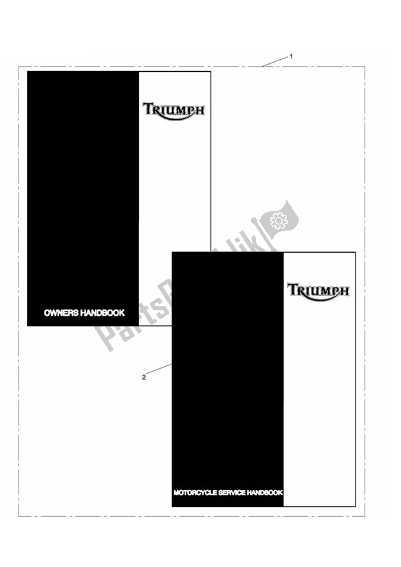 Todas las partes para Manuales De Propietarios de Triumph Street Triple R VIN: > 560476 675 2008 - 2012