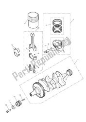 crankshaft, connecting rods, pistons & liners