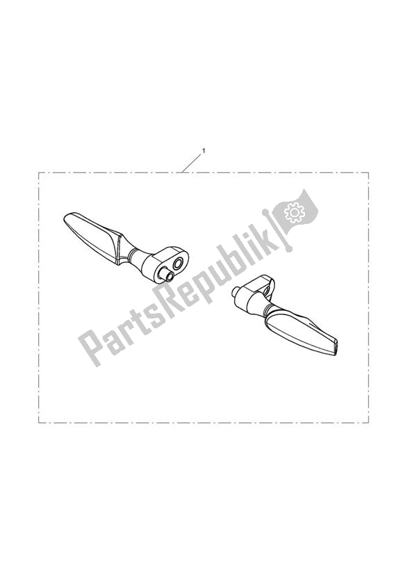 All parts for the Indicator, Led, Blk Gloss, Kit of the Triumph Street Triple VIN: < 560476 675 2009 - 2012