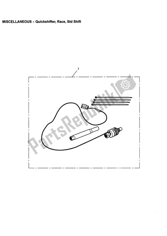 All parts for the Quickshifter, Arrow, Std Shift of the Triumph Street Triple VIN: < 560476 675 2009 - 2012