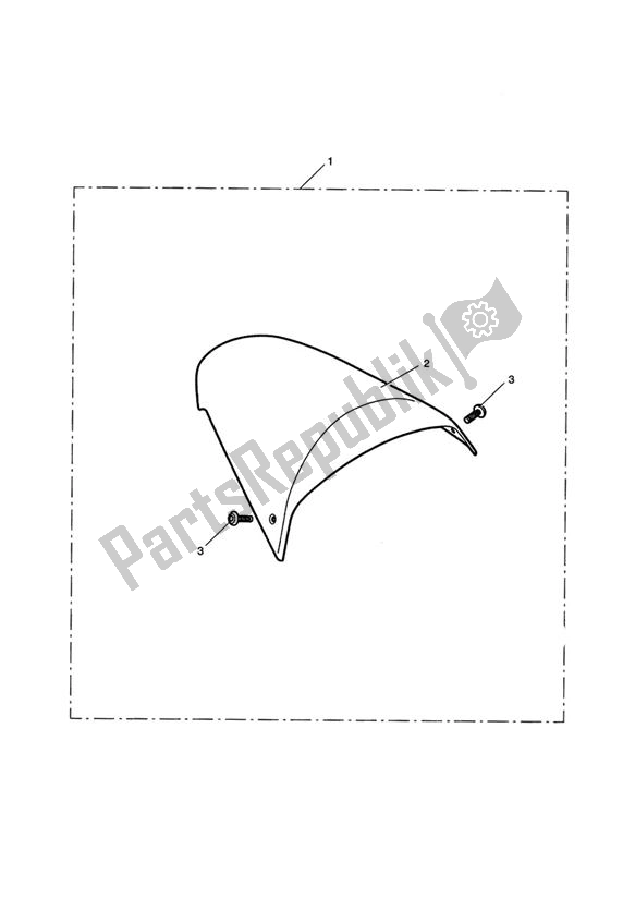 All parts for the Seat Cowl Kit, Coloured of the Triumph Street Triple VIN: < 560476 675 2009 - 2012