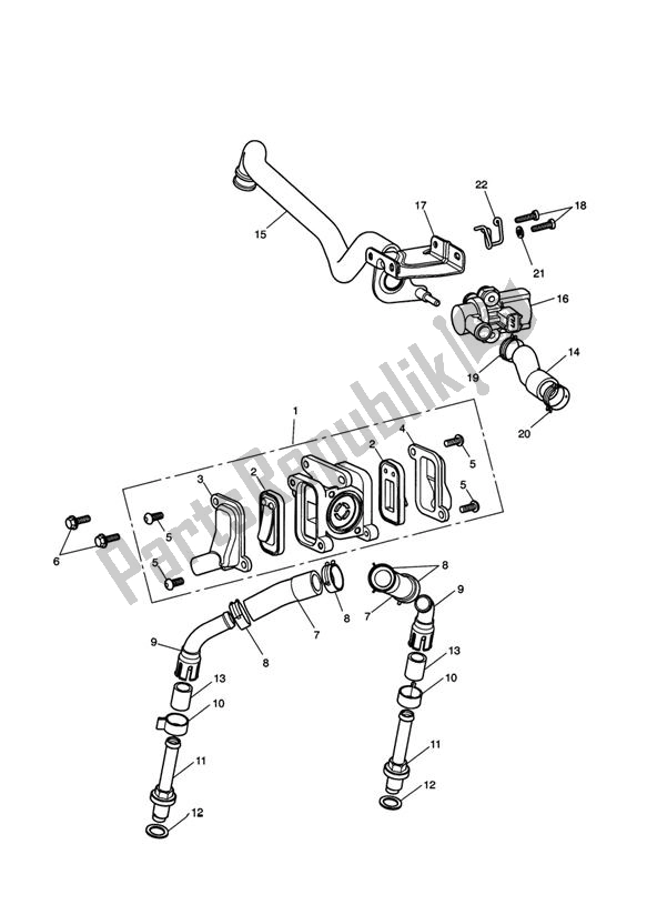 Wszystkie części do Emissions Control 317247 > Triumph Thruxton 900 2005 - 2007