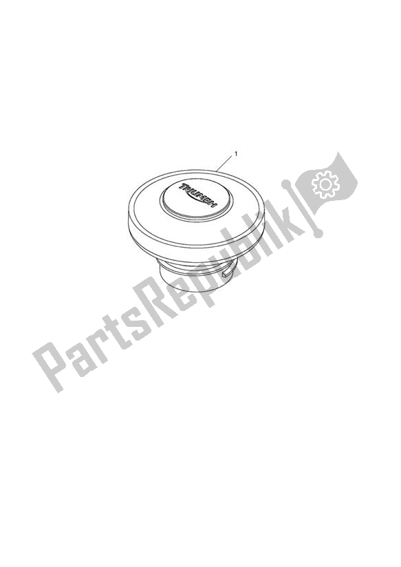 Tutte le parti per il Filler Cap, Fuel, Locking del Triumph Thruxton 900 2005 - 2007