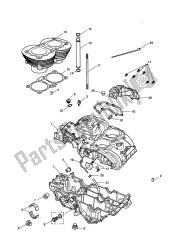 Crankcase & Fittings - From Eng No 221609 (except Eng No?s 229407 To 230164)