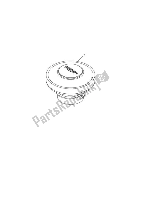 Tutte le parti per il Filler Cap, Fuel, Locking del Triumph Thruxton 900 Carburettor 2005 - 2007