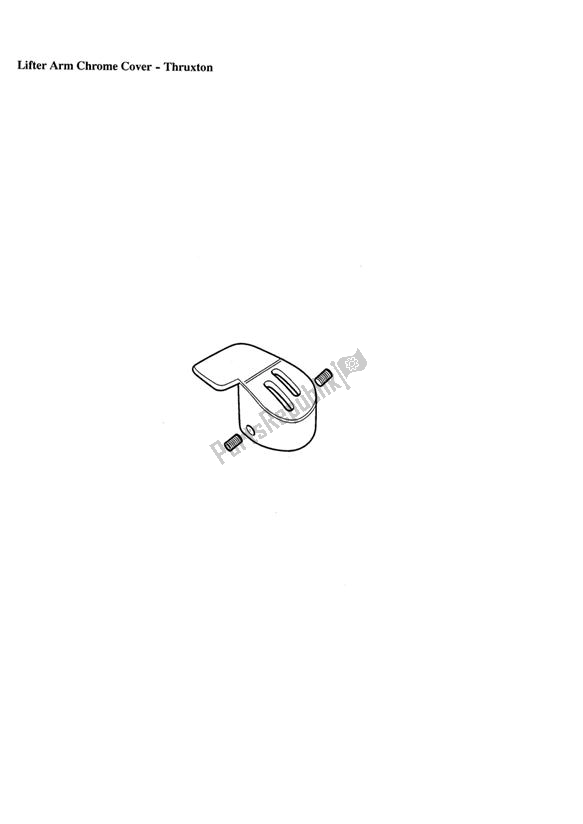Tutte le parti per il Lifter Arm Chrome Cover del Triumph Thruxton 900 Carburettor 2005 - 2007