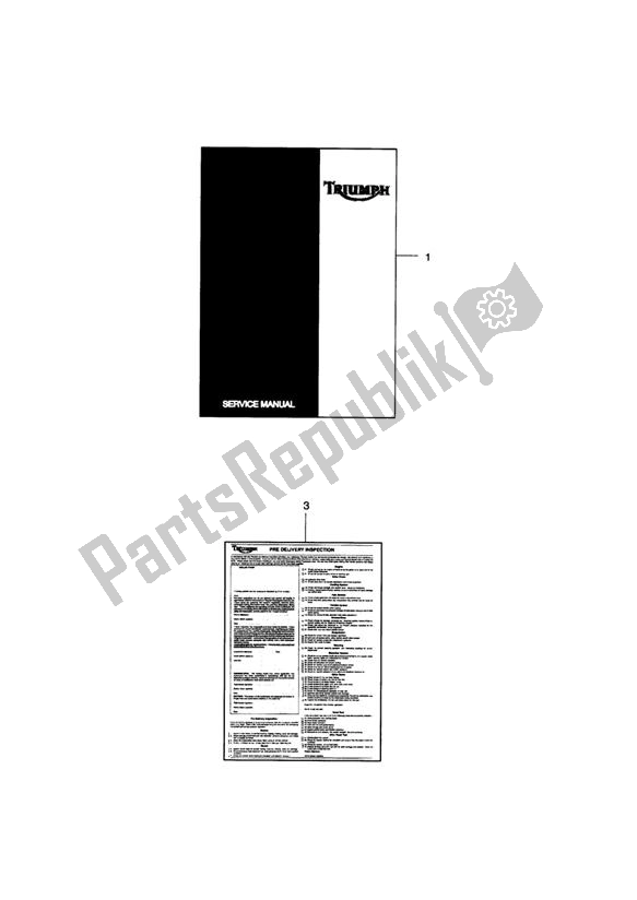 Todas las partes para Servicio De Literatura de Triumph Thruxton 900 Carburettor 2005 - 2007