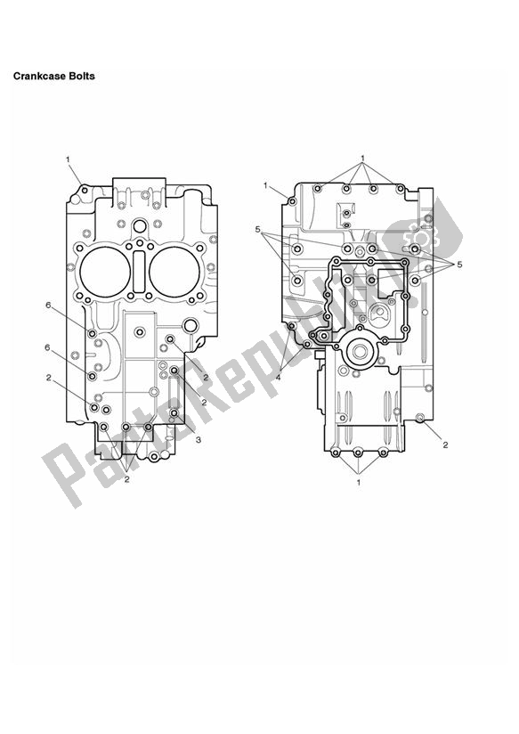 Toutes les pièces pour le Boulons De Carter du Triumph Thruxton 900 EFI 2008 - 2010