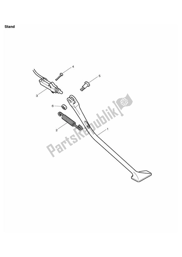 Todas las partes para Estar de Triumph Thruxton 900 EFI 2008 - 2010