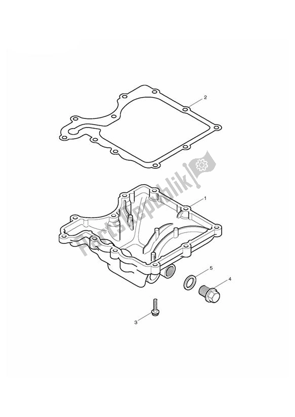 Todas las partes para Sumidero Y Accesorios de Triumph Thruxton 900 EFI 2008 - 2010