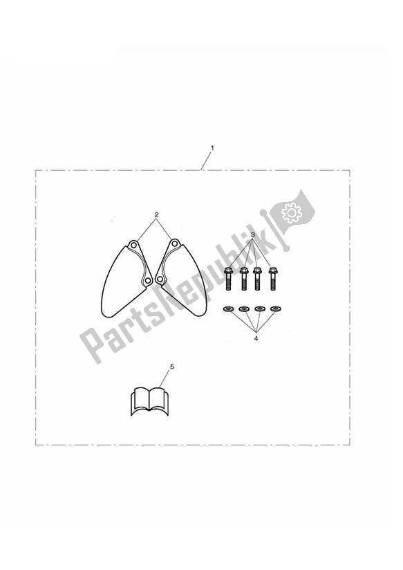 Tutte le parti per il Caliper Covers del Triumph Thunderbird 1700 2010 - 2014