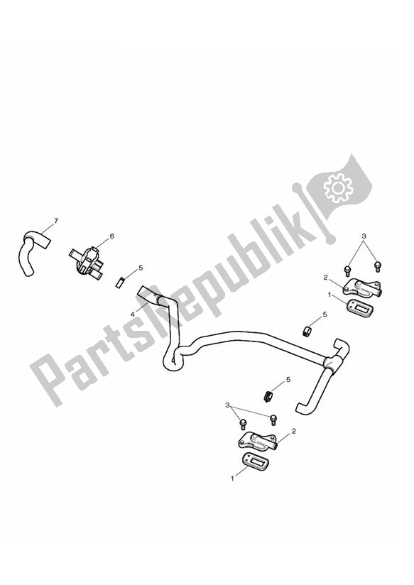 Toutes les pièces pour le Emissions Control > Eng No 452025 du Triumph Thunderbird 1700 2010 - 2014