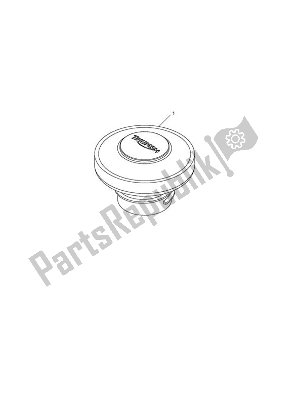 All parts for the Filler Cap, Fuel, Locking of the Triumph Thunderbird 1700 2010 - 2014