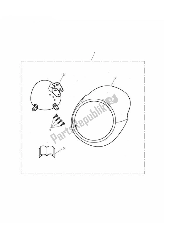 Wszystkie części do Zestaw Moskitiery Triumph Thunderbird 1700 2010 - 2014