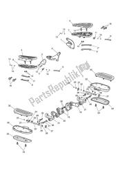 Footrests & Mountings - Special Edition Only