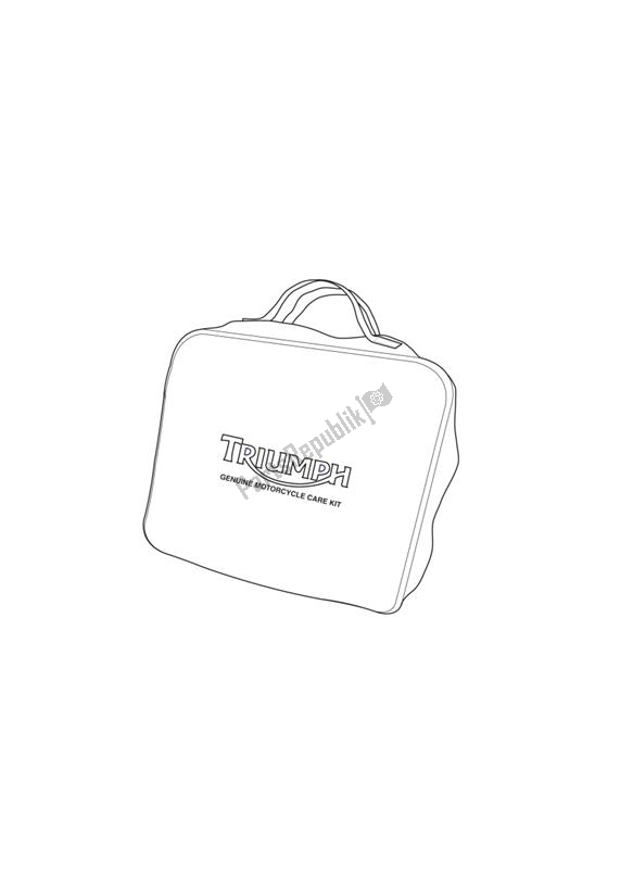 Toutes les pièces pour le Motorcycle Care Kit, Europe du Triumph Thunderbird 1700 2010 - 2014