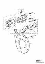 Front Brake Caliper And Disc