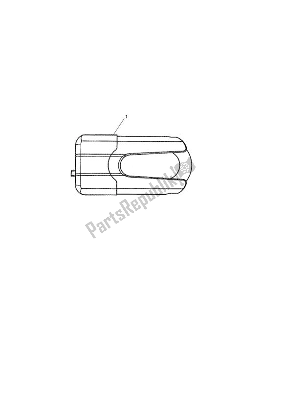 All parts for the Lock Disc, 69 X Bt of the Triumph Thunderbird 885 1995 - 2003