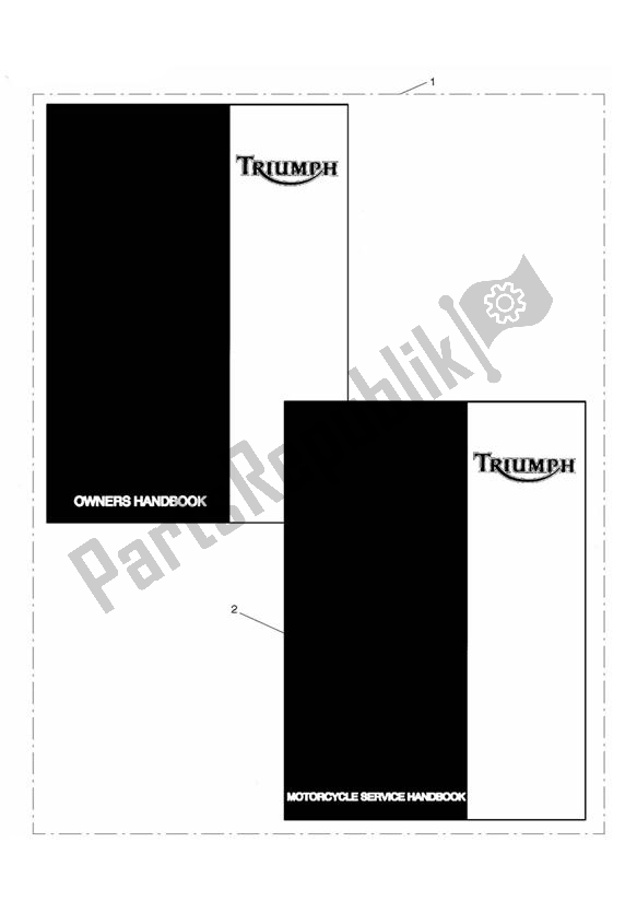 Todas las partes para Manuales De Propietarios de Triumph Thunderbird Commander 1700 2014 - 2015