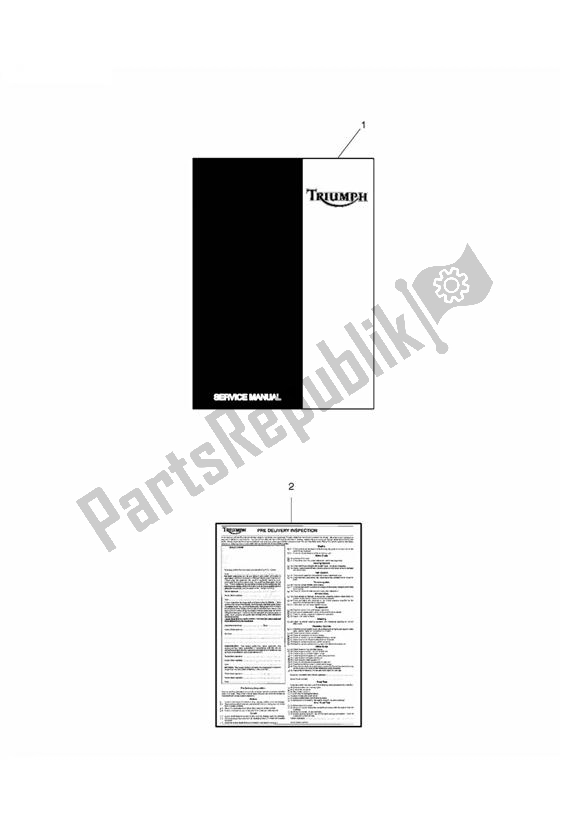 All parts for the Service Literature of the Triumph Thunderbird Commander 1700 2014 - 2015