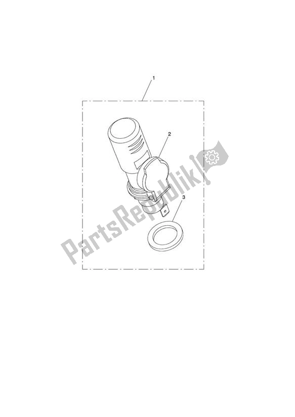 All parts for the Auxilary Power Socket Kit of the Triumph Thunderbird LT 1700 2014 - 2015