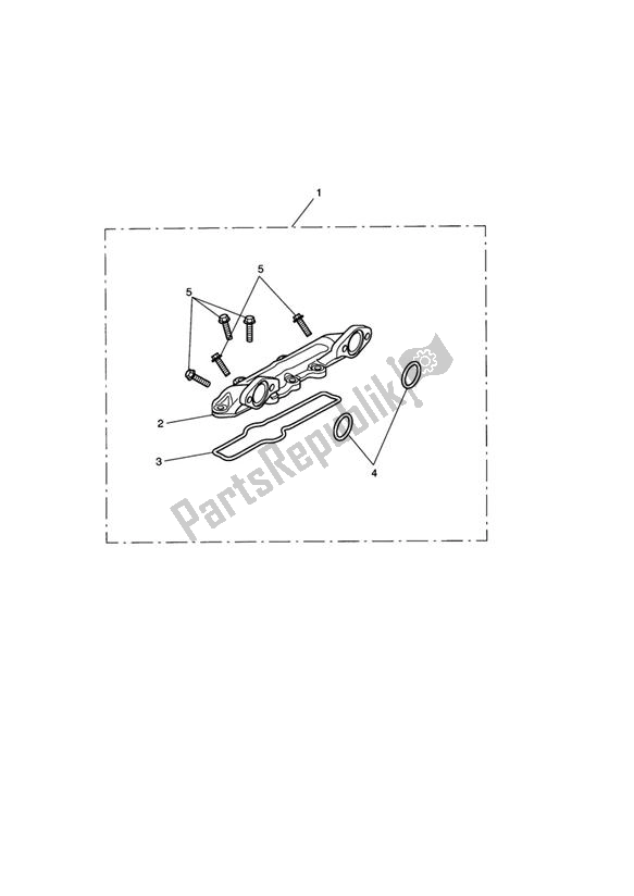 Todas las partes para Water Manifold de Triumph Thunderbird LT 1700 2014 - 2015